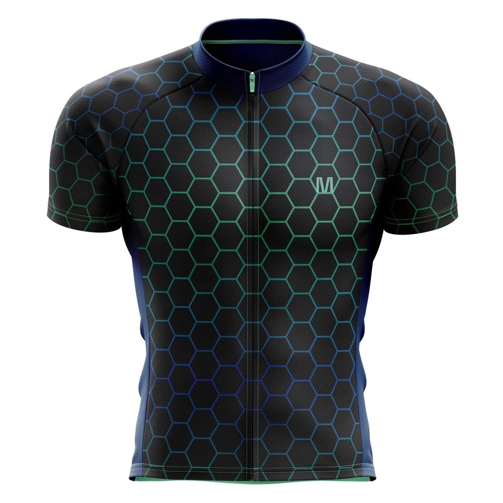 Breathable fabric in an awesome hex pattern.