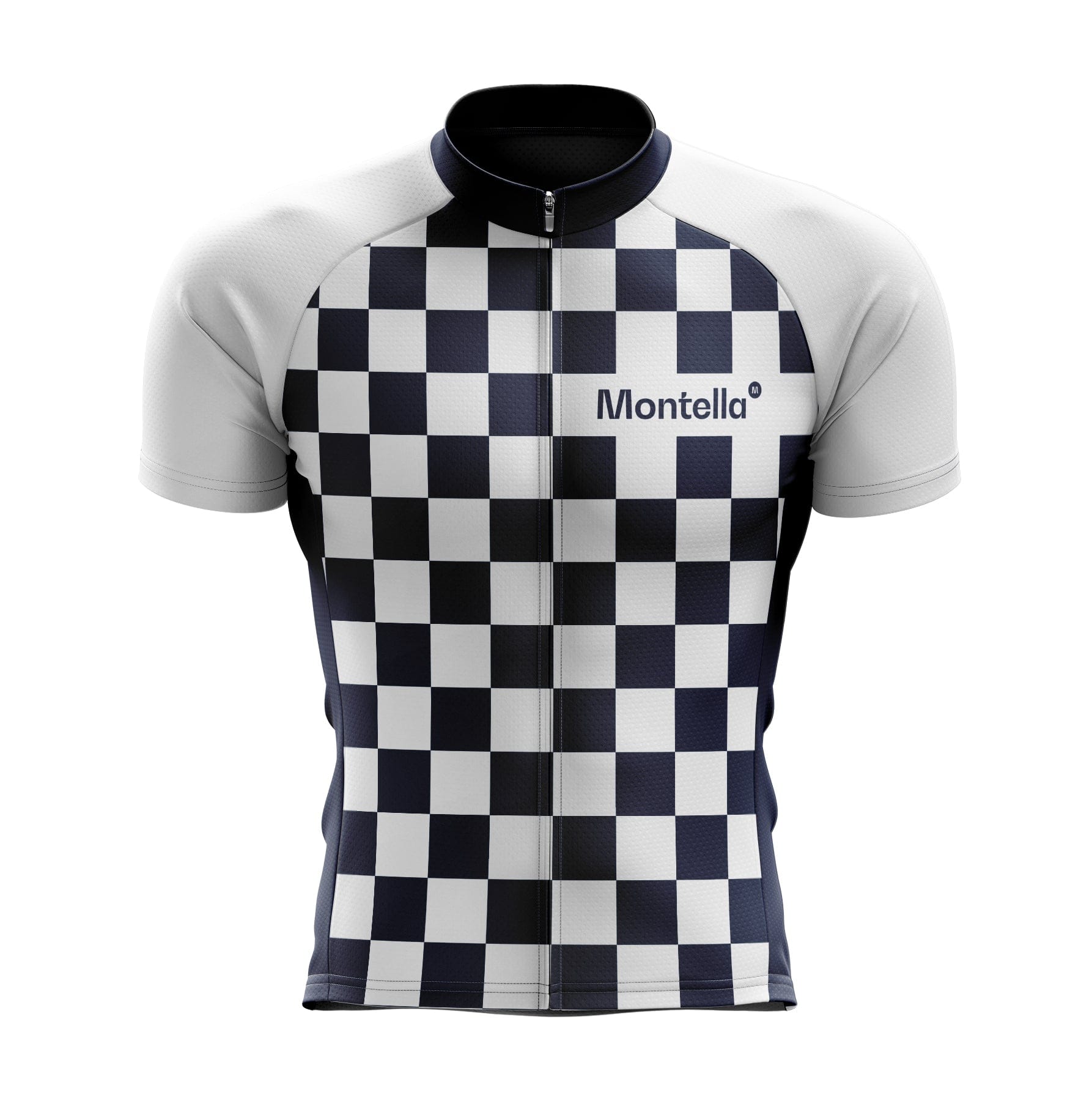 Checkered hot sale cycling jersey