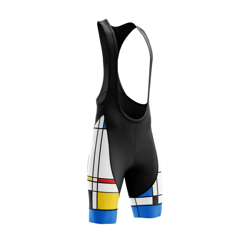 White Cubes Cycling Bib Shorts