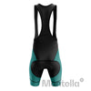 Dark Green Cycling Bib Shorts