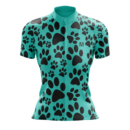 Women's Tile Dog Cycling Jersey or Shorts