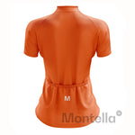 Women's Orange Cycling Jersey or Shorts