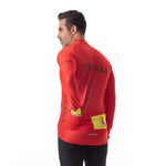 Spain Long Sleeve Cycling Jersey