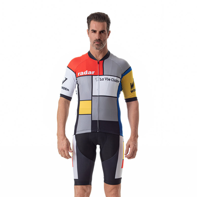 Retro 1985 La Vie Claire Cycling Kit