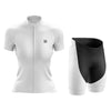 Women's White Cycling Jersey or Shorts