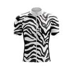 Men's White Animal Cycling Jersey or Bib Shorts