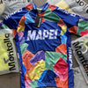 top-cycling-wear Cycling Jersey Men's Retro Mapei Pro Team Cycling Jersey