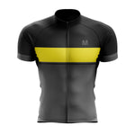 Maillot de cyclisme pro gris pour hommes