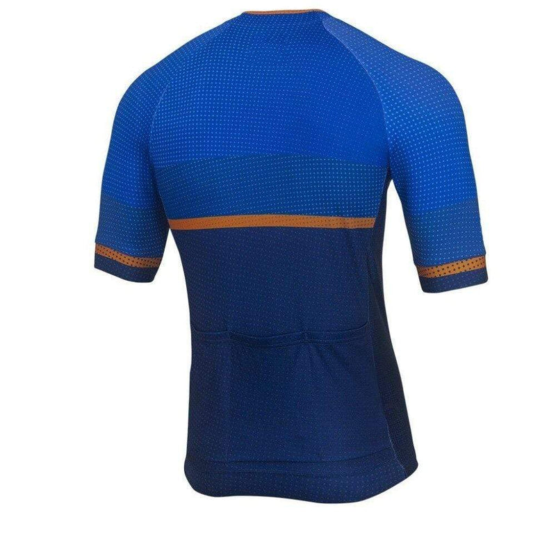 Montella Cycling Jersey Blue Stylish Men's Cycling Jersey