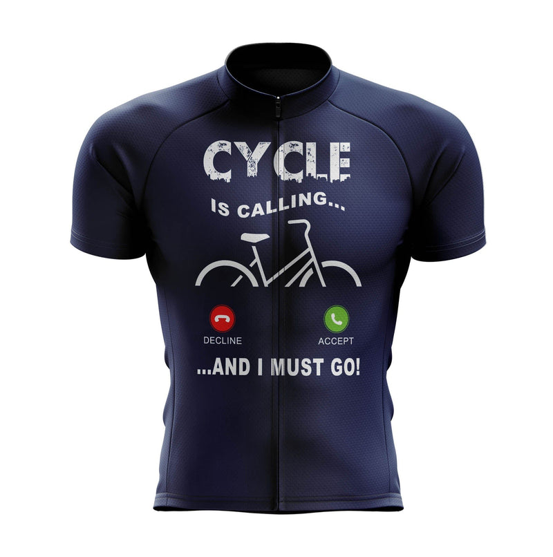 top-cycling-wear Men SS Jersey Men's Cycling Calling Jersey