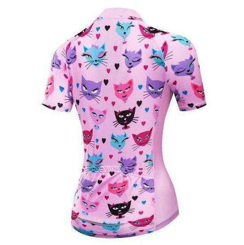 Montella Cycling Women's Cute Cats Cycling Jersey